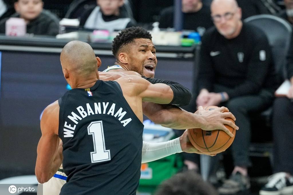 字母哥21分文班亚马22+10 雄鹿不敌马刺3连败